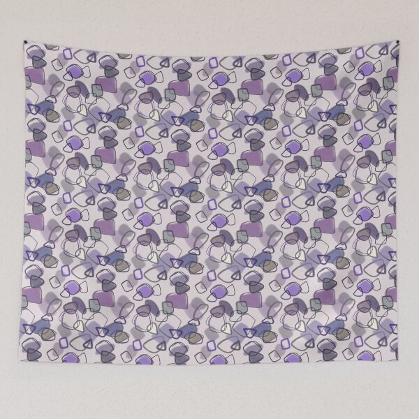 Item preview, Seamless abstract pastel pattern. designed and sold by UVI-CA.
