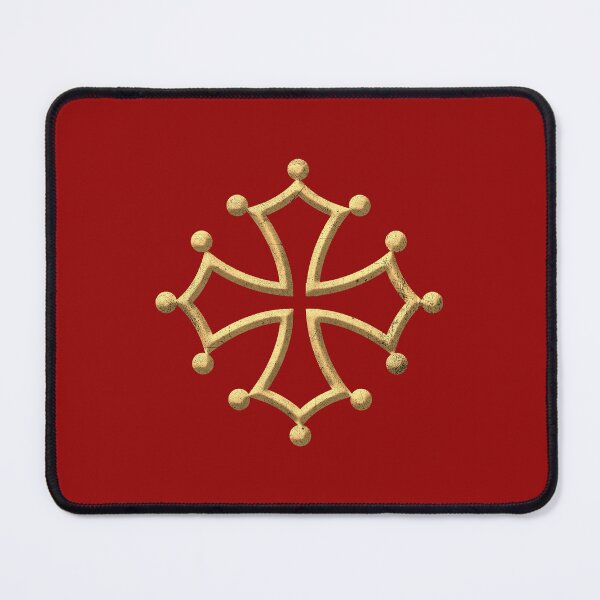 Item preview, Cathar Cross, Occitan cross in gold with bevel designed and sold by IsisOsiris.