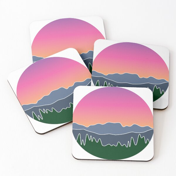 Item preview, Sunset in the mountains designed and sold by Aamot.