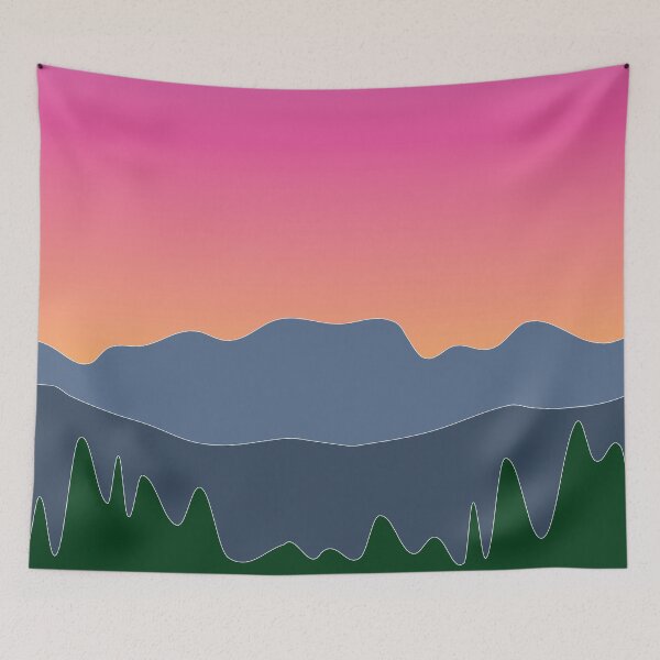 Item preview, Sunset in the mountains designed and sold by Aamot.