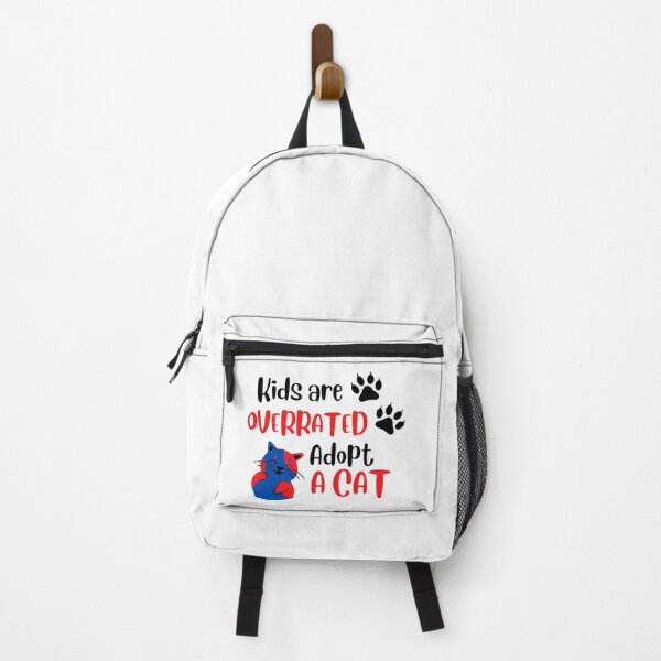 Item preview, Kids are overrated adopt a cat designed and sold by marianna cotaru.
