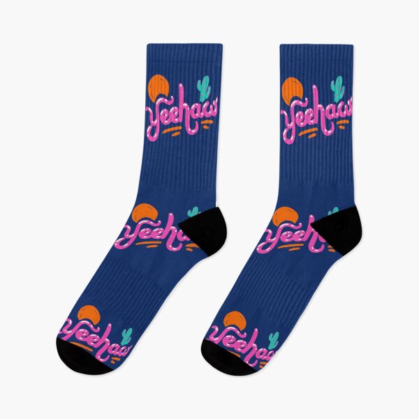 Item preview, Copy of YEEHAW | Pink 90s Style Colorful Cowboy Space Cowgirl Neon Sunset Sun Cactus Rodeo Aesthetic | HOWDY Y'ALL | Blue Background designed and sold by PEARROT.