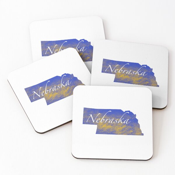 Item preview, Nebraska state flag color palette  designed and sold by DianaMelnyk.