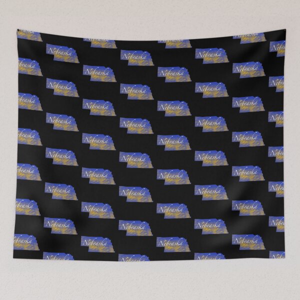 Item preview, Nebraska state flag color palette  designed and sold by DianaMelnyk.