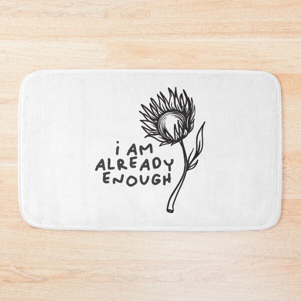 Item preview, I am already enough with flower designed and sold by afonso-arts.
