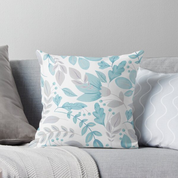 Item preview, Pastel Leaves 3 | Multi Pack | Teal Green and Grey Flowers designed and sold by JillyJ05.
