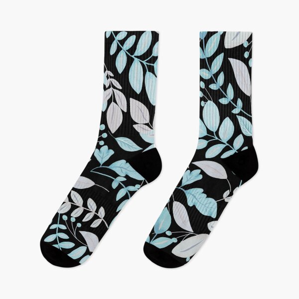 Item preview, Pastel Leaves 3 | Multi Pack | Teal Green and Grey Flowers designed and sold by JillyJ05.