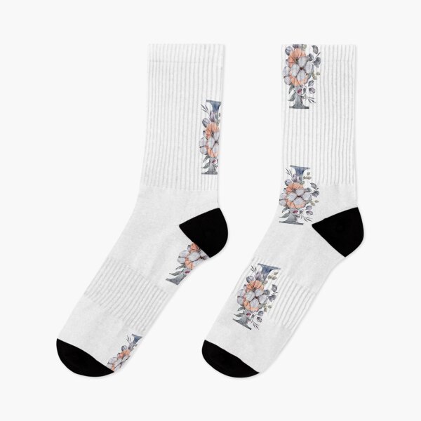 Artikelvorschau, Aquarell Blumen tropische I Brief Hochzeit Monogramm Druck entworfen und verkauft von tiana-geo.