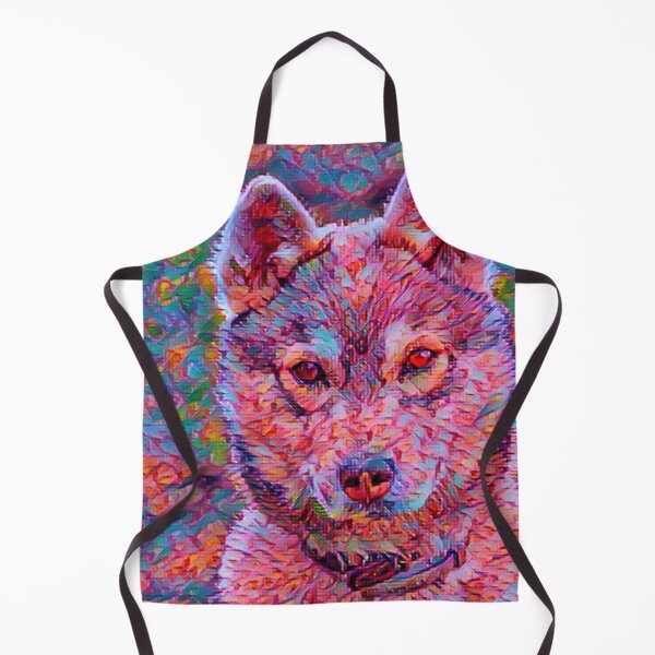 Item preview, A watercolour husky design. Husky Art. Husky Illustrations. Sleigh dogs designed and sold by Doggymadness.