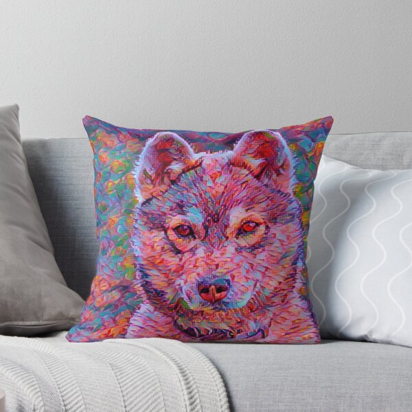 Item preview, A watercolour husky design. Husky Art. Husky Illustrations. Sleigh dogs designed and sold by Doggymadness.