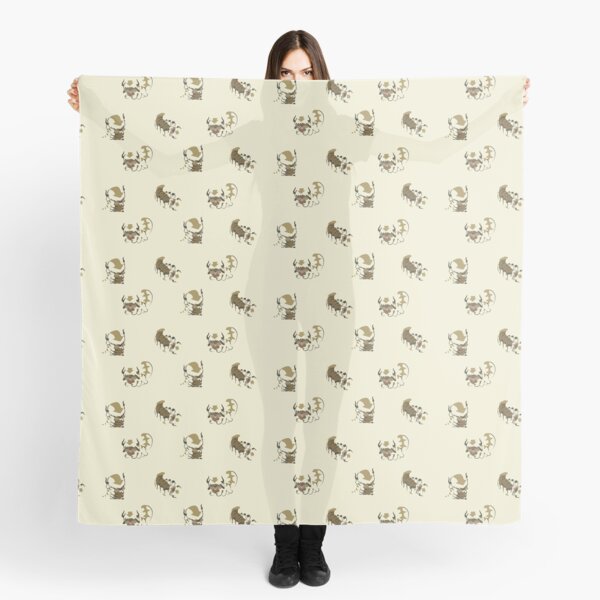 Flying Bison Pattern Scarf