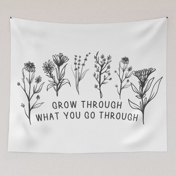 Item preview, Grow Through What You Go Through designed and sold by afonso-arts.