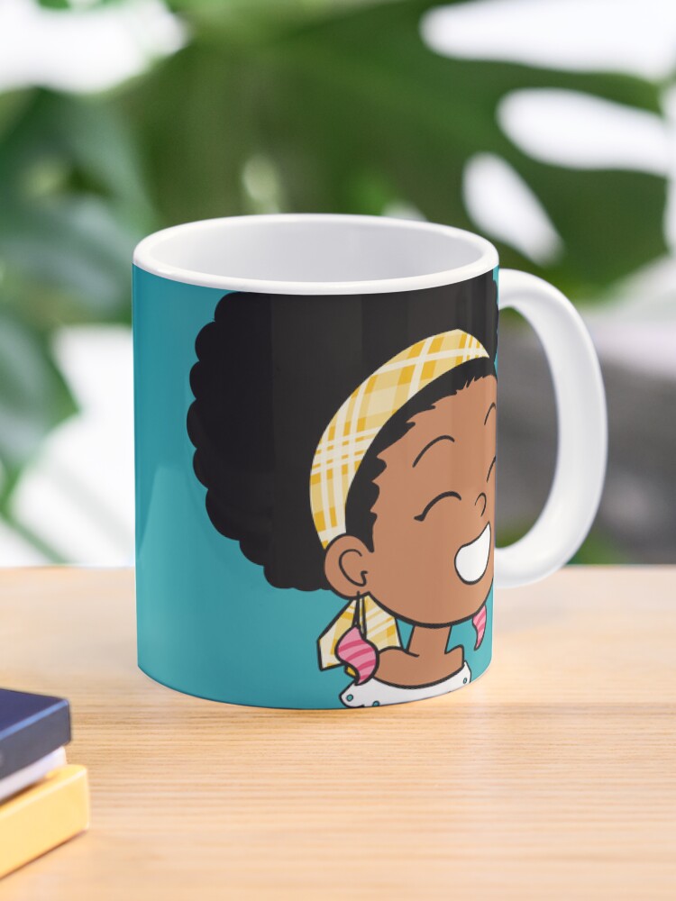 Aperçu 1 sur 6. Mug à café avec l'œuvre Little Girl from Martinique créée et vendue par vee-madinina.