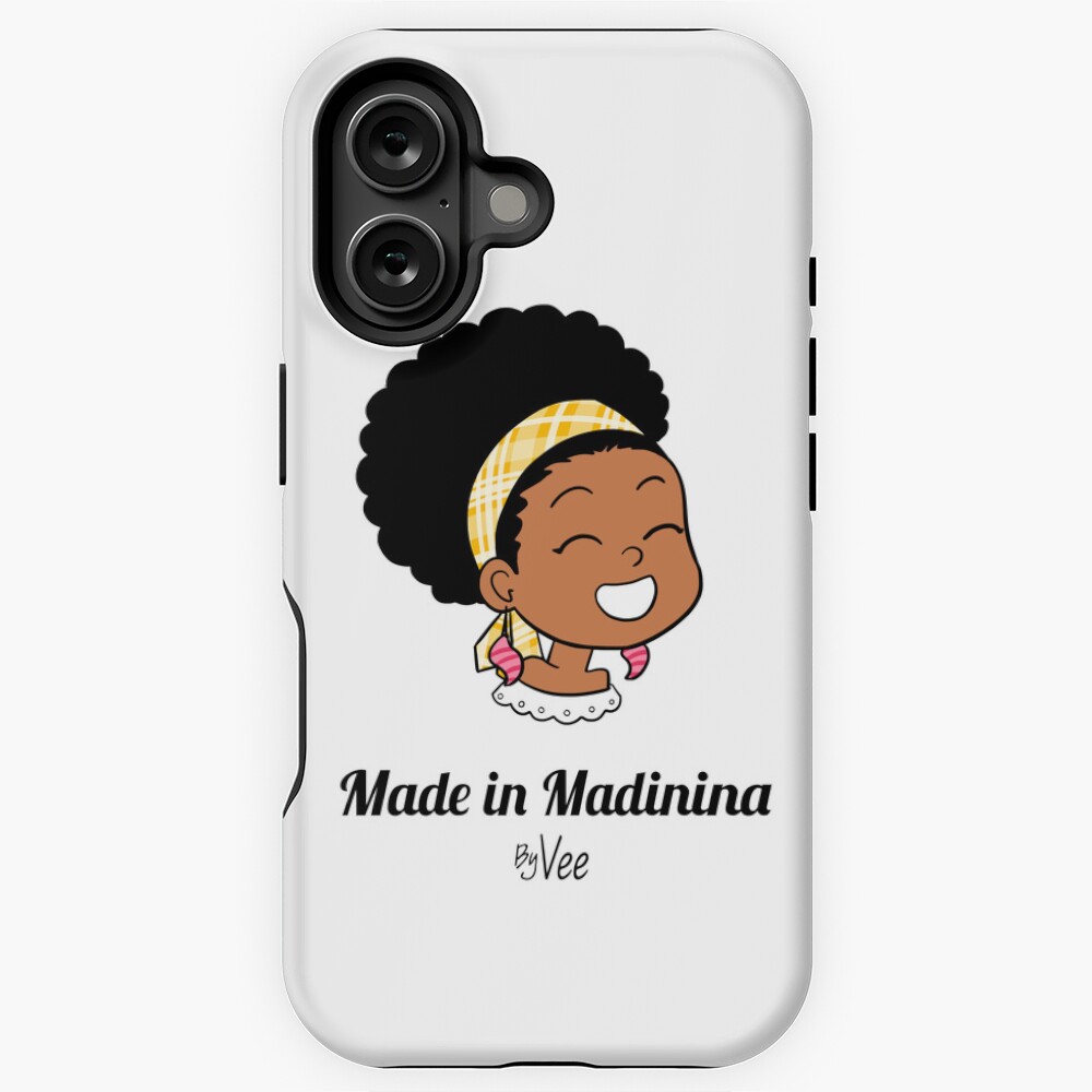 Aperçu de l'œuvre Coque antichoc iPhone créée et vendue par vee-madinina.