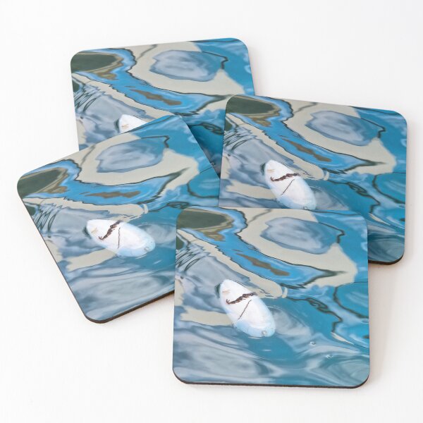 Item preview, Floating Cuttlefish Bone with Abstract Reflections designed and sold by Dorset Girl.