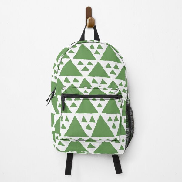 Item preview, Big and Small Triangles in green designed and sold by studioanalog.