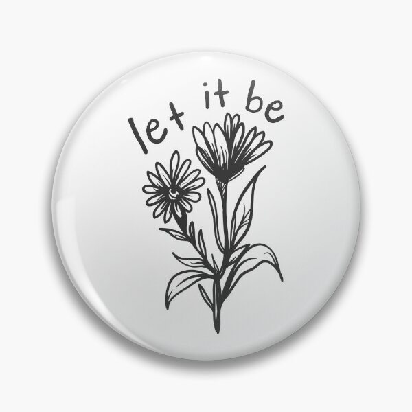 Item preview, Let it be flower designed and sold by afonso-arts.