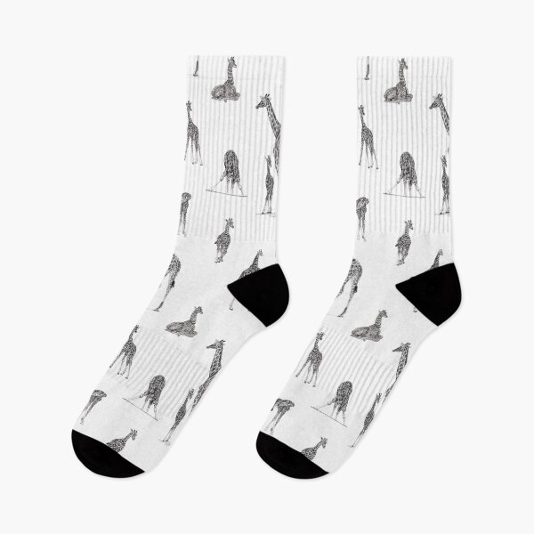 Item preview, Giraffe and giraffes pattern designed and sold by SylvieG18.