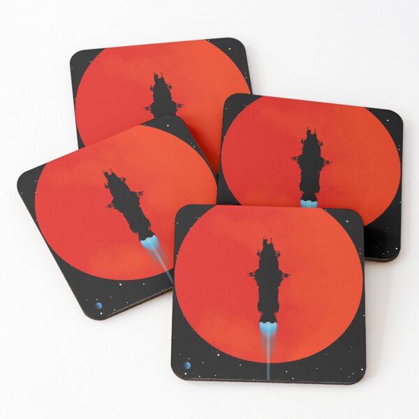 Item preview, Rocinante Silhouette Poster designed and sold by My Digital Mind.