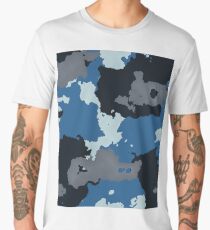 Camouflage Blue Men's Premium T-Shirt