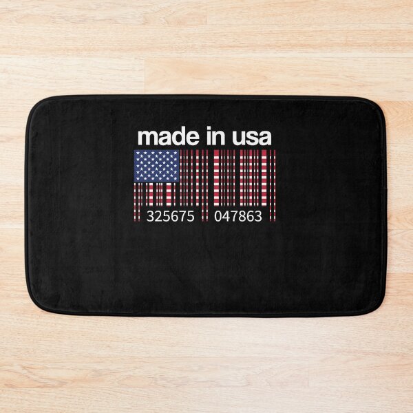 Item preview, USA Flag Barcode Made in USA America US American Gift Idea designed and sold by Lenny Stahl.