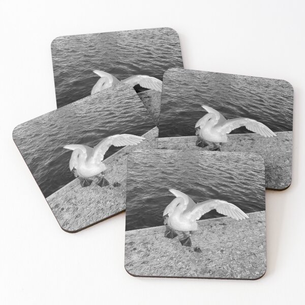 Item preview, Swan Angel • Black & White • VIII designed and sold by Mortinus.