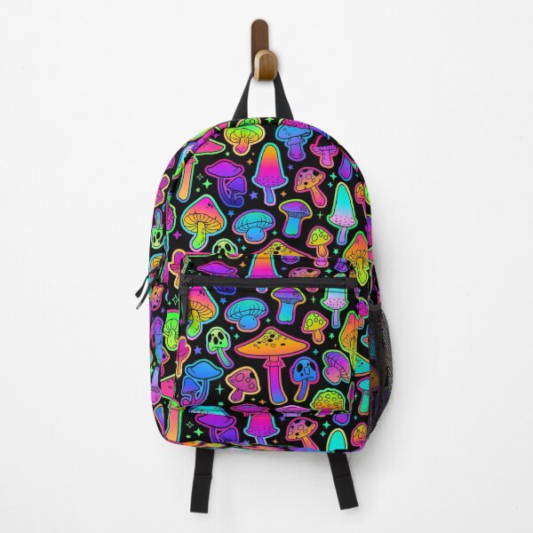Item preview, Psychedelic Magic Rainbow Mushrooms (V1) designed and sold by ArtByPokey.