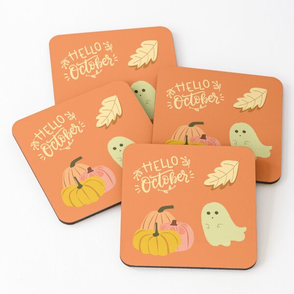 Item preview, Hello October Sticker Pack designed and sold by trendingatees.