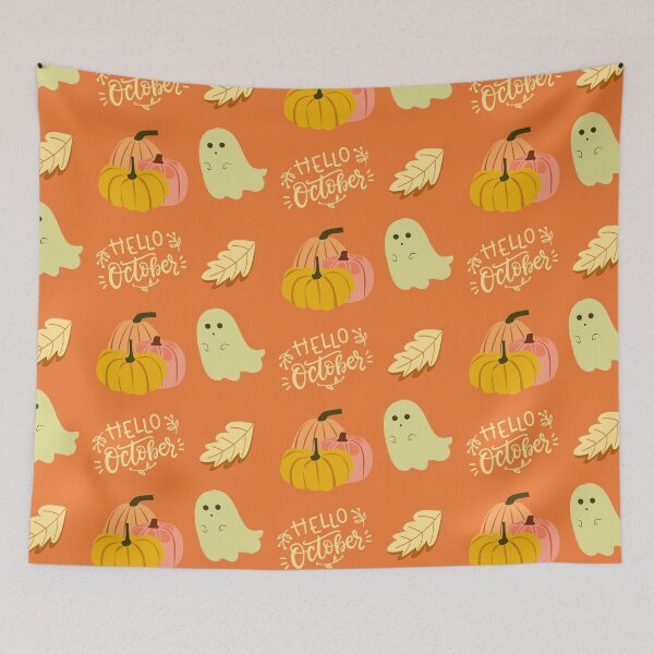 Item preview, Hello October Sticker Pack designed and sold by trendingatees.