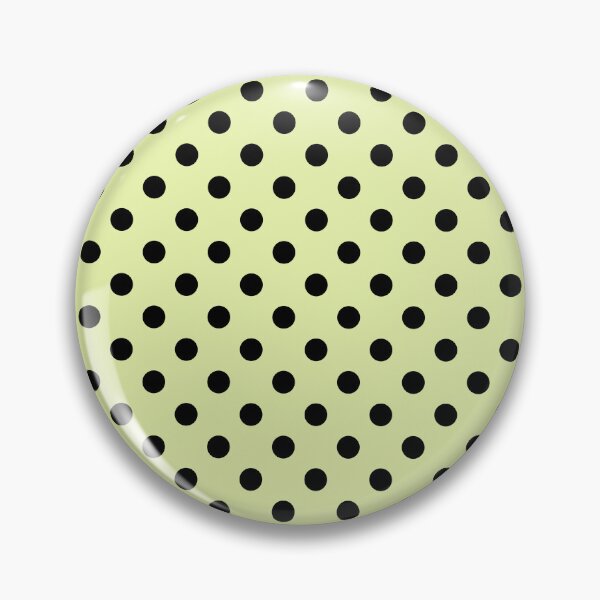 Item preview, Black polka dots on a lime green background designed and sold by Elżbieta  Kaps.
