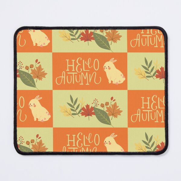 Item preview, Hello Autumn sticker with Rabbit designed and sold by trendingatees.