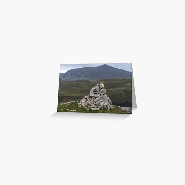 Cairn on the Isle of Lewis Greeting Card
