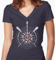 The Wanderers Women's Fitted V-Neck T-Shirt