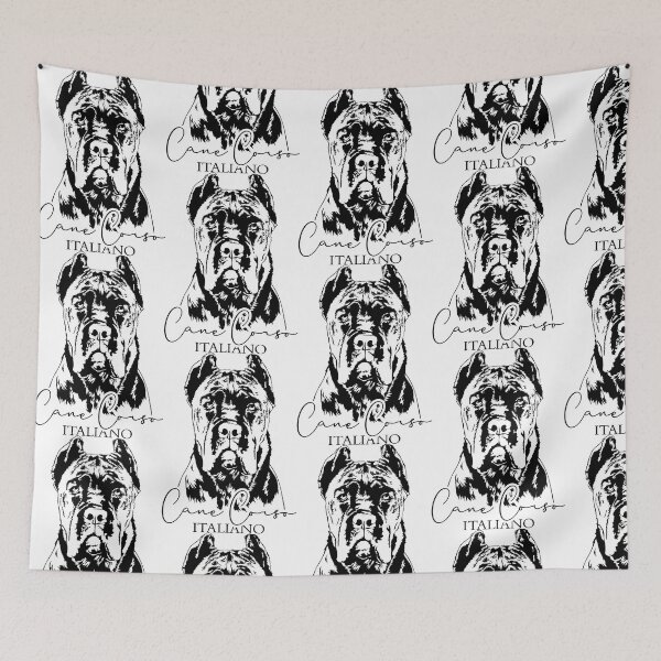 Item preview, Cane Corso Italiano Dog Dog Portrait Dog Portrait designed and sold by dogarts.