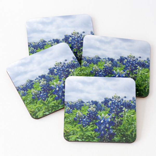 Item preview, Bluebonnets blue flowers designed and sold by Monika Howarth.