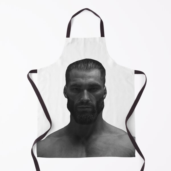 Item preview, GigaChad Tchad giga chad dank meme designed and sold by Sikee.