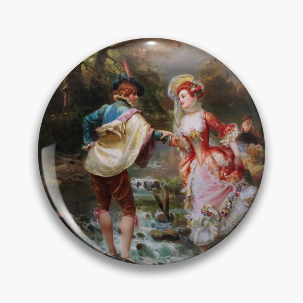 Item preview, Très Galant by Italian Painter Cesare Detti Remastered Xzendor7 Classical Art Old Masters Reproductions designed and sold by Xzendor7 Digital Art Creations.