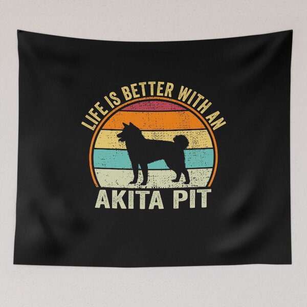 Item preview, Life is better with an Akita Shirt, for Akita lovers, Best Akita Dog Lovers, Akita Dad Mom Dad Owner Christmas Birthday Gift designed and sold by xlnv.