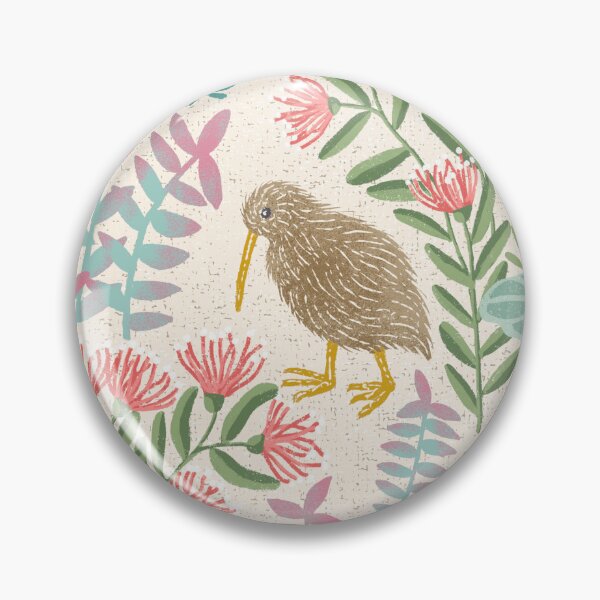 Item preview, Kiwi bird of New Zealand designed and sold by illaberekdesign.