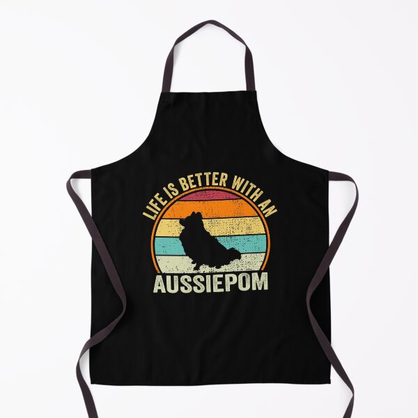Item preview, Life is better with an Aussiepom Shirt, for Aussiepom lovers, Best Aussiepom Dog Lovers, Aussiepom Dad Mom Dad Owner Christmas Birthday Gift designed and sold by xlnv.