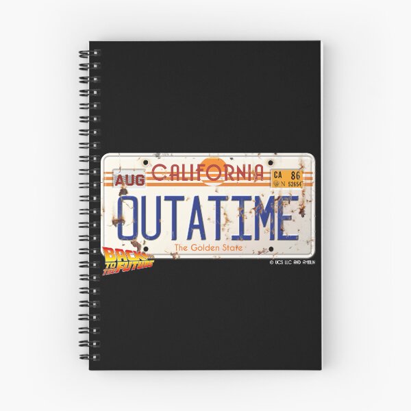 Item preview, BACK TO THE FUTURE - LICENSE NUMBER PLATE - TIME MACHINE CAR designed and sold by KoolDsigns-FLIX.