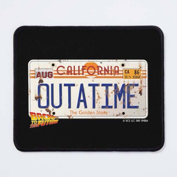 Item preview, BACK TO THE FUTURE - LICENSE NUMBER PLATE - TIME MACHINE CAR designed and sold by KoolDsigns-FLIX.