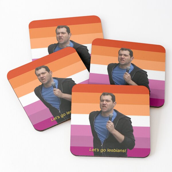Item preview, "¡Vamos lesbianas!" (con bandera) designed and sold by confide1555.
