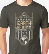 Mumford Typography (earth)(gold) Unisex T-Shirt