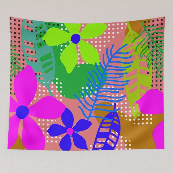 Item preview, Retro Inspired Tropical designed and sold by TotallyRetroArt.