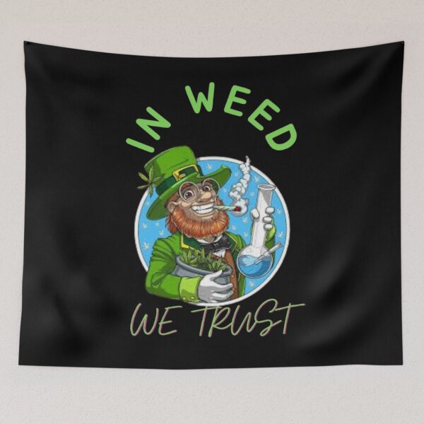 Item preview, In Weed We Trust Cannabis Day Marijuana designed and sold by BestDesignbySof.