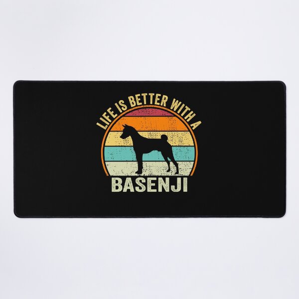 Item preview, Life is better with a Basenji Shirt, for Basenji lovers, Best Basenji Dog Lovers, Basenji Dad Mom Dad Owner Christmas Birthday Gift designed and sold by xlnv.