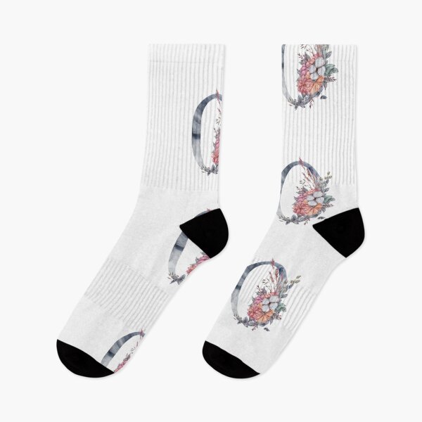 Artikelvorschau, Aquarell Blumen tropischen O Brief Hochzeit Monogramm Druck entworfen und verkauft von tiana-geo.