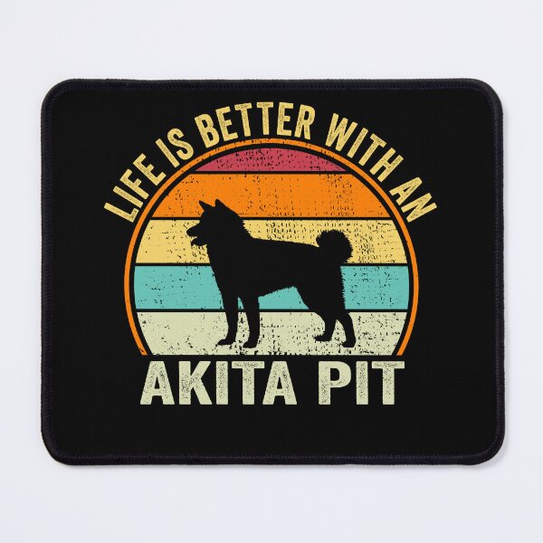 Item preview, Life is better with an Akita Pit Shirt, for Akita Pit lovers, Best Akita Pit Dog Lovers, Akita Pit Dad Mom Dad Owner Christmas Birthday Gift designed and sold by xlnv.