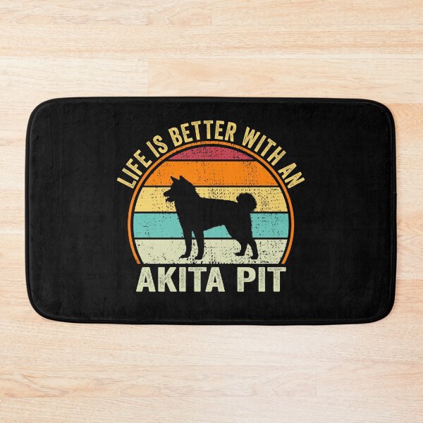Item preview, Life is better with an Akita Pit Shirt, for Akita Pit lovers, Best Akita Pit Dog Lovers, Akita Pit Dad Mom Dad Owner Christmas Birthday Gift designed and sold by xlnv.